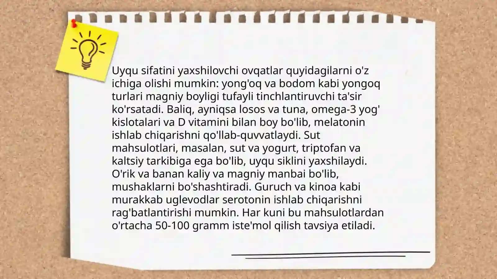 Immunitet toʻgʻri ovqatlanish.Uyqu 4