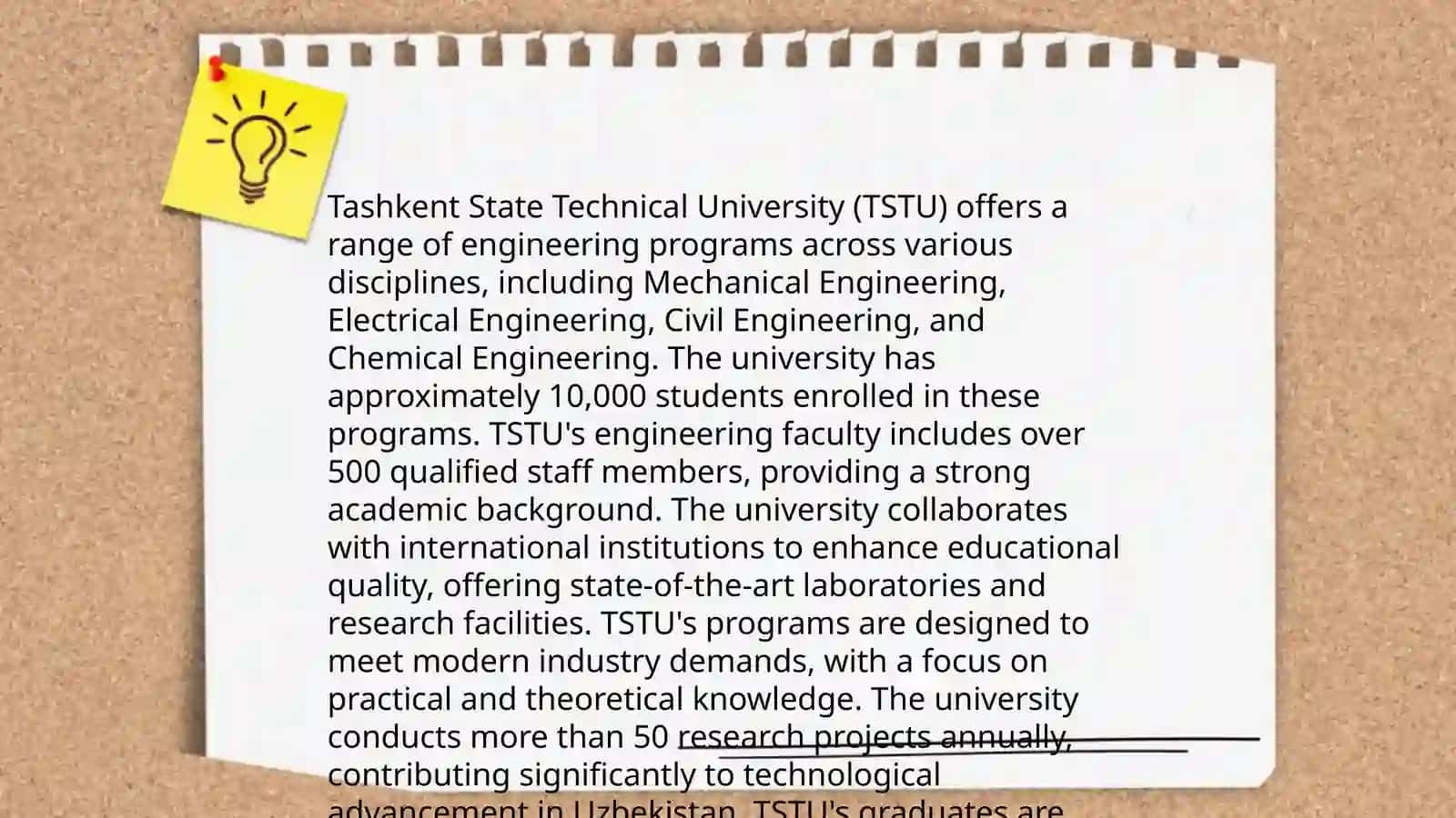 History of Tashkent State Technical University 4
