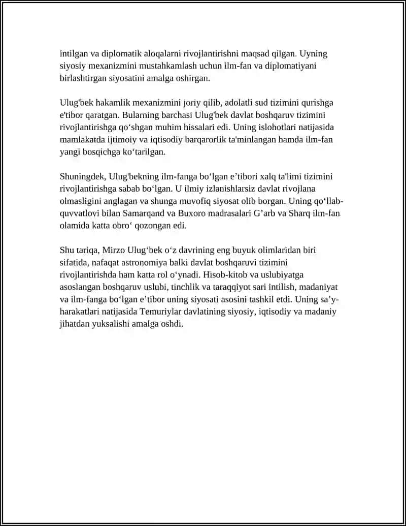 Mirzo Ulug’bek-Davlat Arbobi 4
