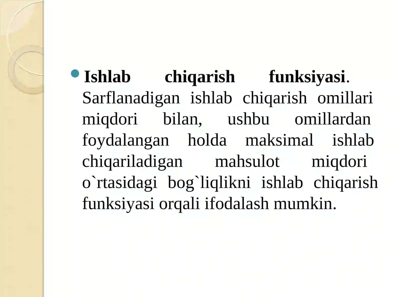 ISHLAB CHIQARISH NAZARIYASI 4