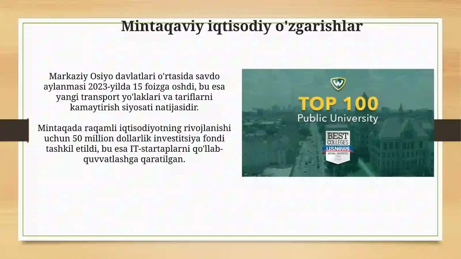 Jahonda va mintaqamizdagi bugungi yangiliklar 4