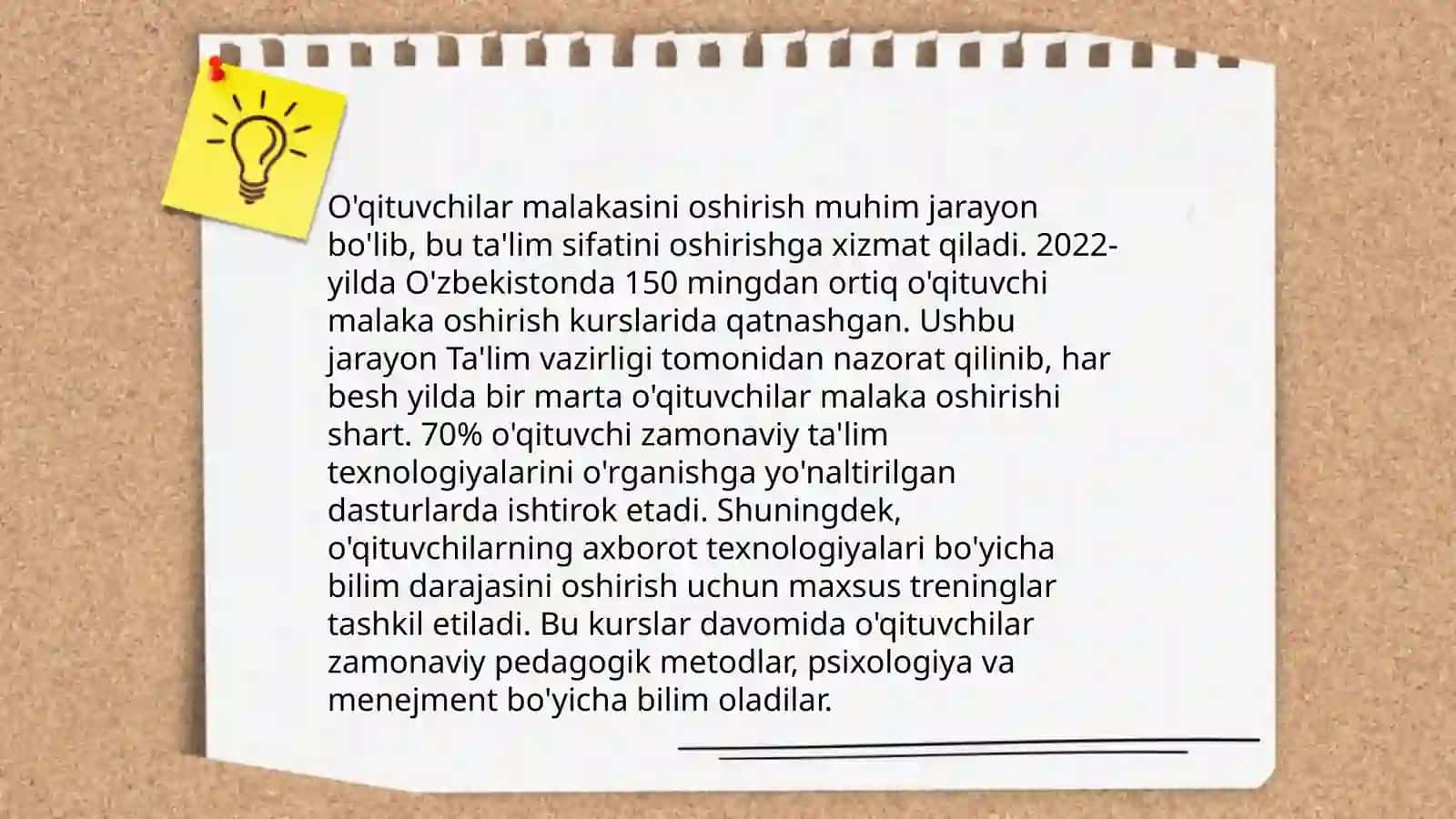 Kadrlarni tayyorlashning milliy dasturi doirasida 4