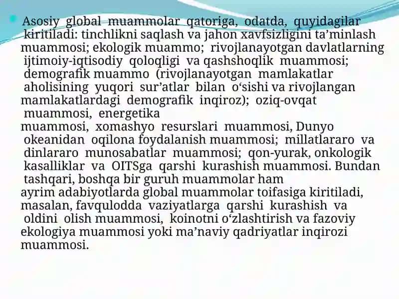 Global jarayonlardialektikasi 4