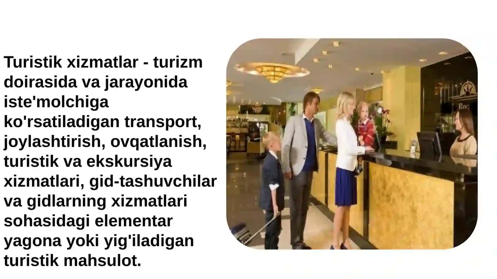 Xalqaro turizmda xizmat ko'rsatish madaniyati 4