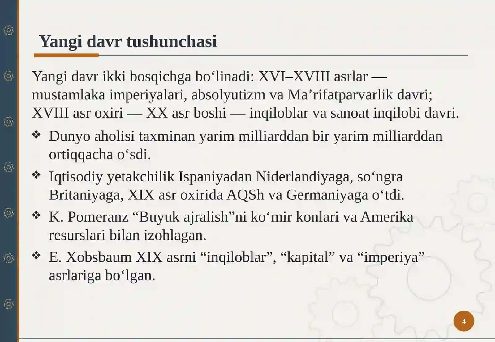 Yangi davrda jahon taraqqiyoti 4