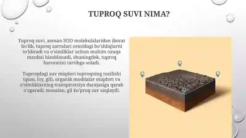 Tuproqningsuvxossasi 4