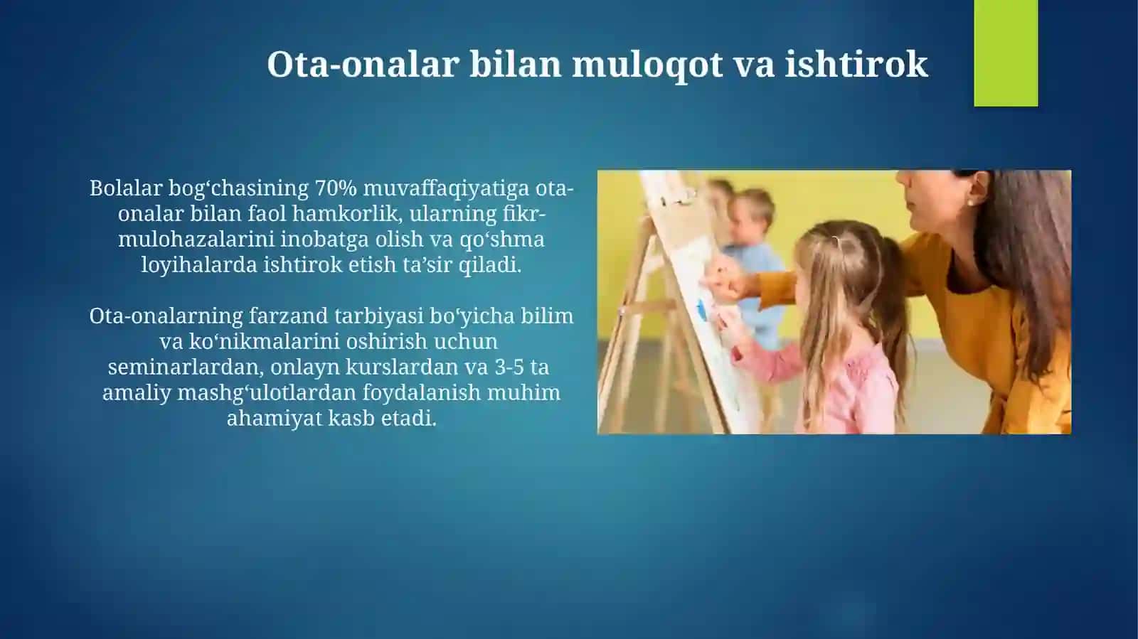 Maktabgacha ta'lim tashkilotlarida yillik mavzuni rejalashtirish 4
