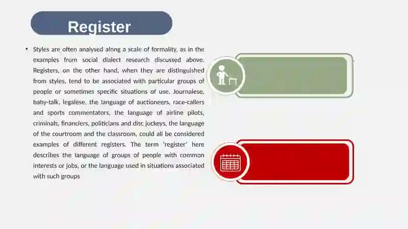 SPECIALIZED VARIETIES OR REGISTERS AND DOMAINS 4