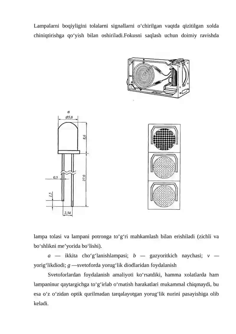 Yoritish parametrlariga qo‘yilgan talablar 4