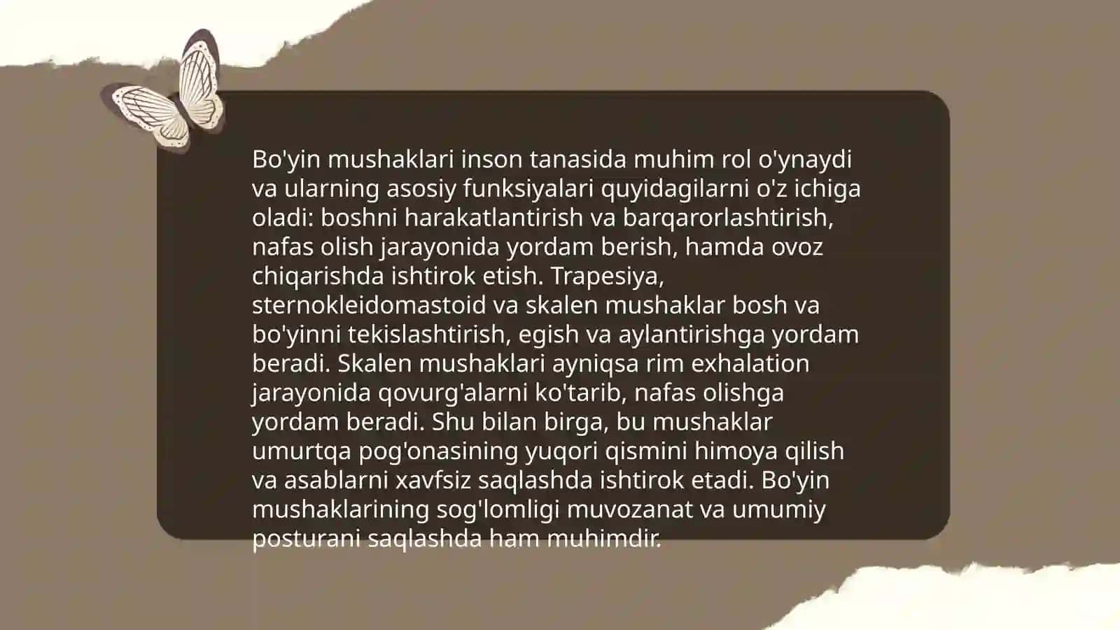 Bosh va bo'yin mushaklari haqida ma'lumot 4