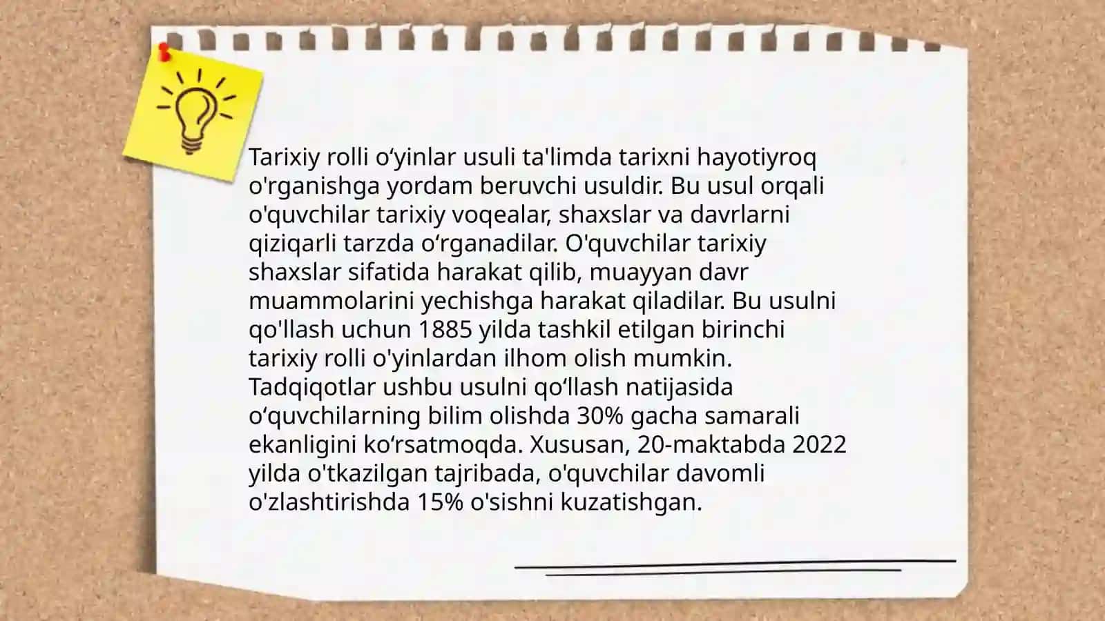 Tarix taʼlimining kim hikoyachilik usuli 4