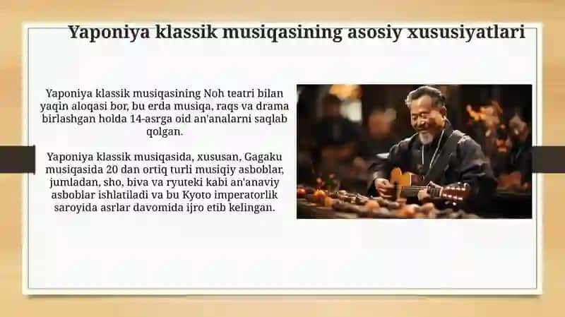 Yapon va hind mumtoz musiqasi 4