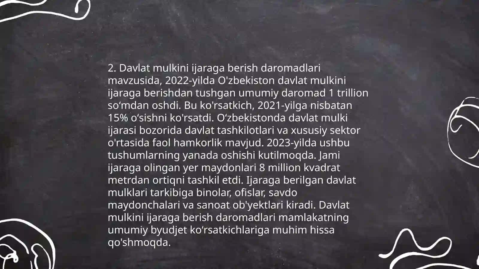 Davlat byudjetining soliqsiz daromadlari 4