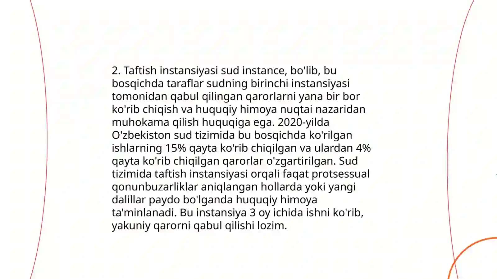 Advakatning taftish instansiyasi sudida ishtiroki 4