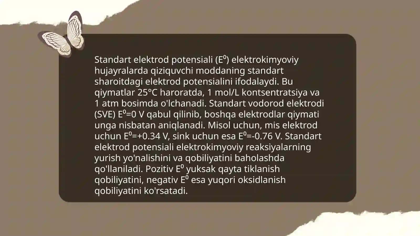 Elektrokimyoviy kuchlar 4