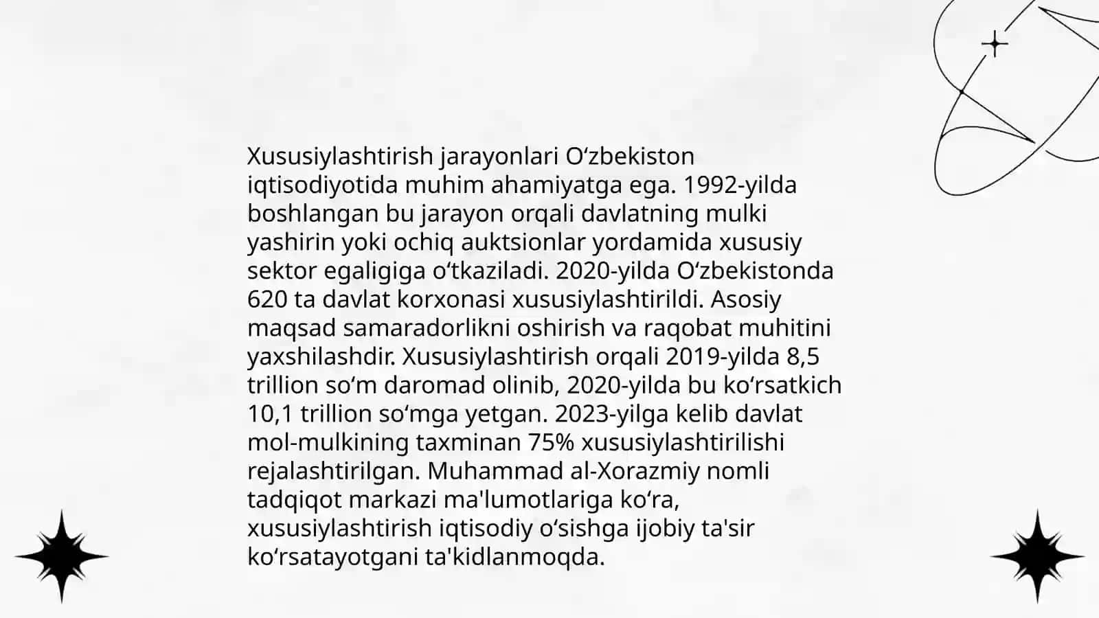 Qishloq xo‘jaligi va sanoat sohasidagi o‘zgarishlar 4
