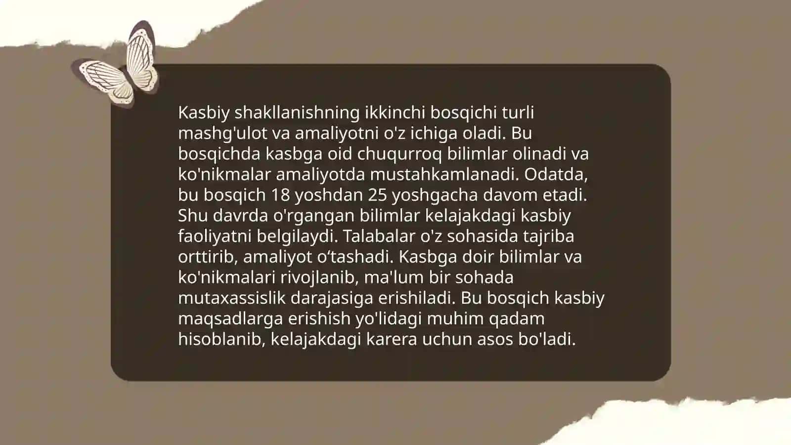 Shaxs pisixalogiyasi va kasbiy shakillanish 4