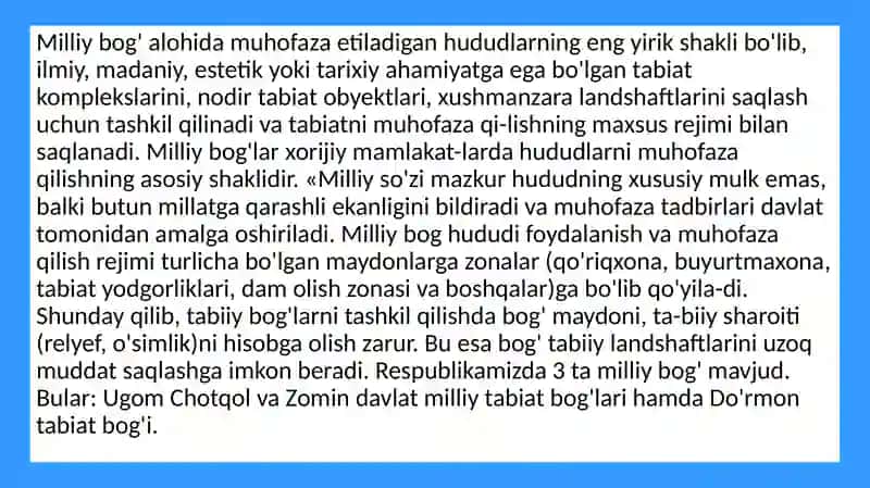 Oʻrta Osiyoning maxsus muhofaza qilinadigan hududlari 4