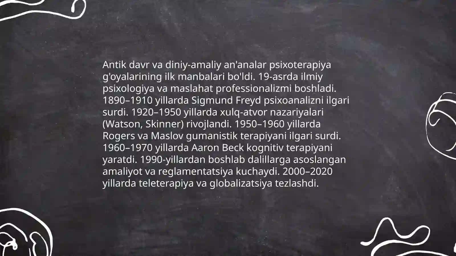 Psixologik maslahat va psixoterapiya haqida tushuncha 4