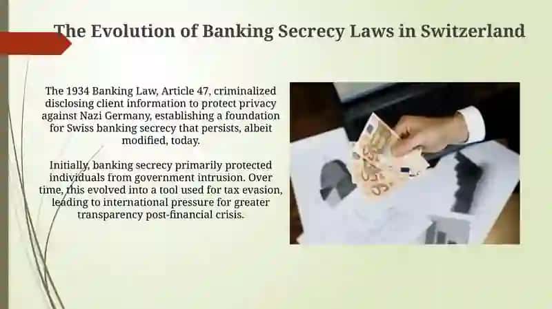 Swiss Banking: A Historical Foundation of Security and Secrecy 4