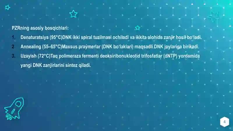 Polimer zanjir reaksiyasi tashxisi 4
