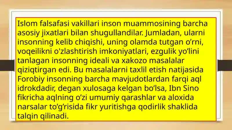 Falsafada Inson muammosi 4