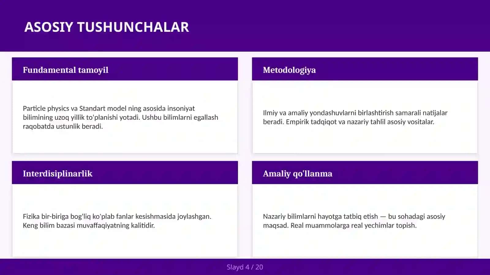 PARTICLE PHYSICS VA STANDART MODEL 4