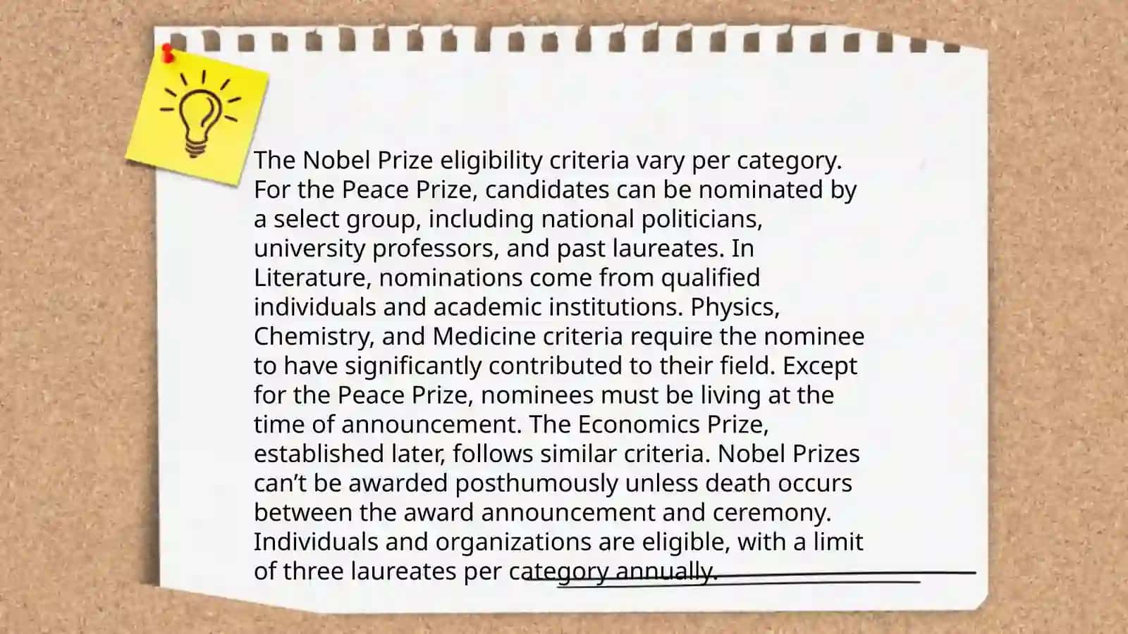 Nobel prize 4