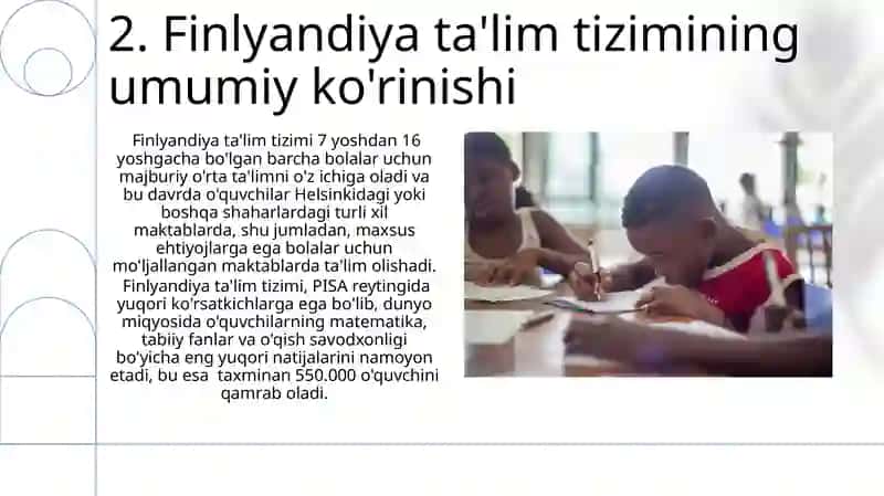 Finlandiya ta'lim tizimi 4