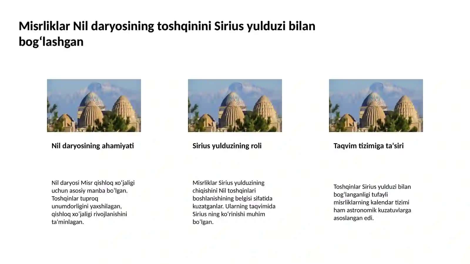 Astronomiyaning dastlabki rivojlanish bosqichlari 4