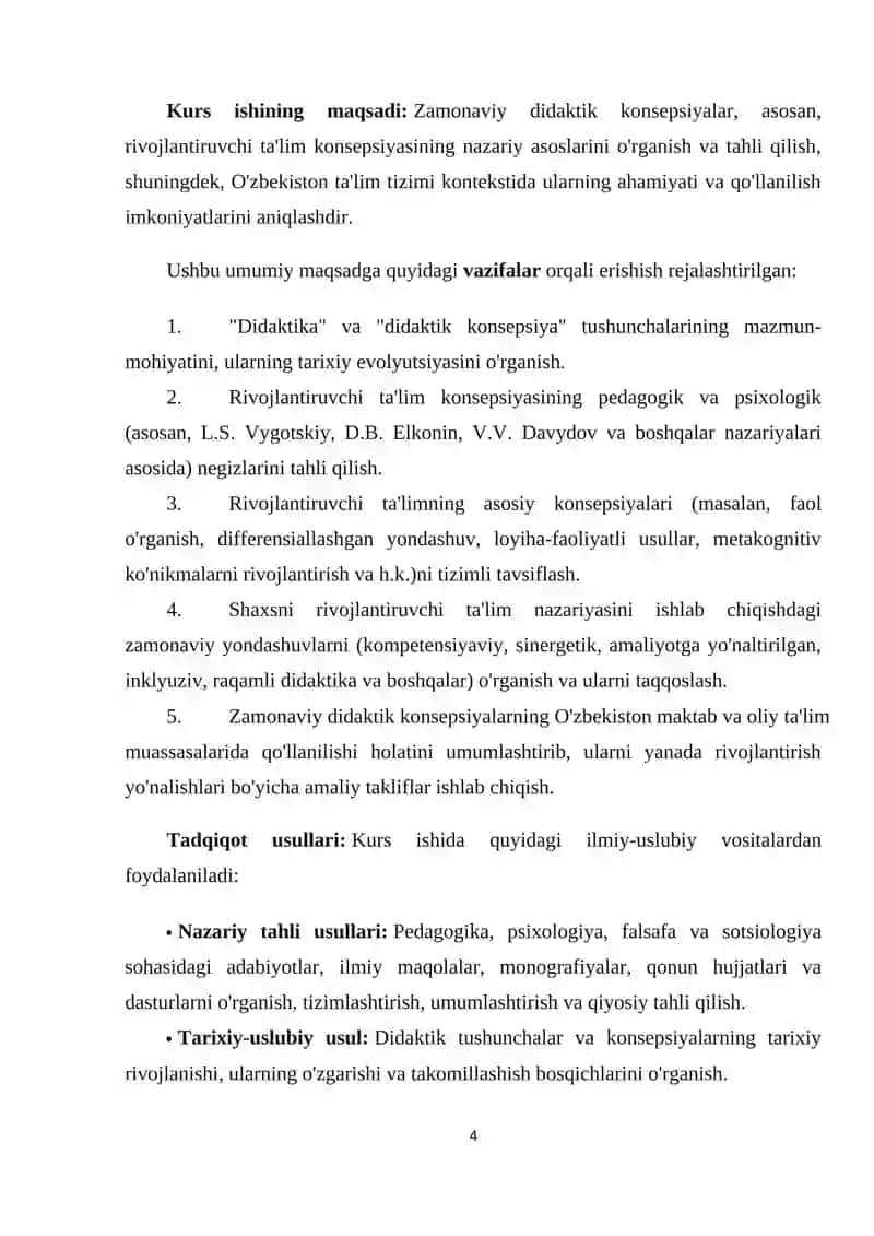 ZAMONAVIY DIDAKTIK KONSEPSIYALAR 4