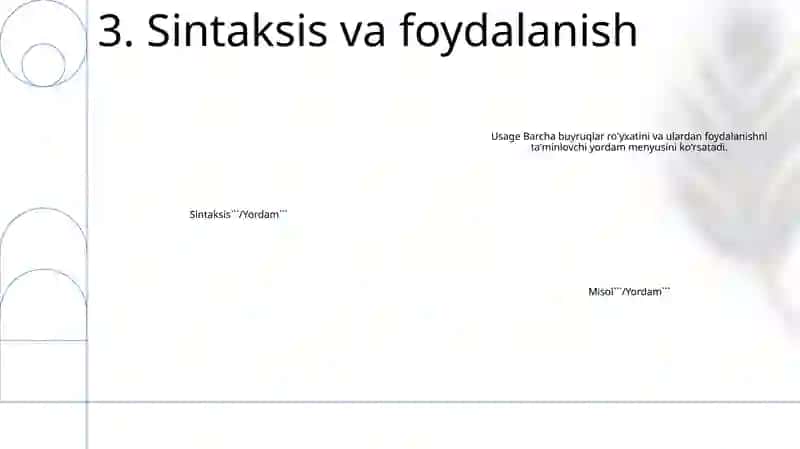 Yordam 4