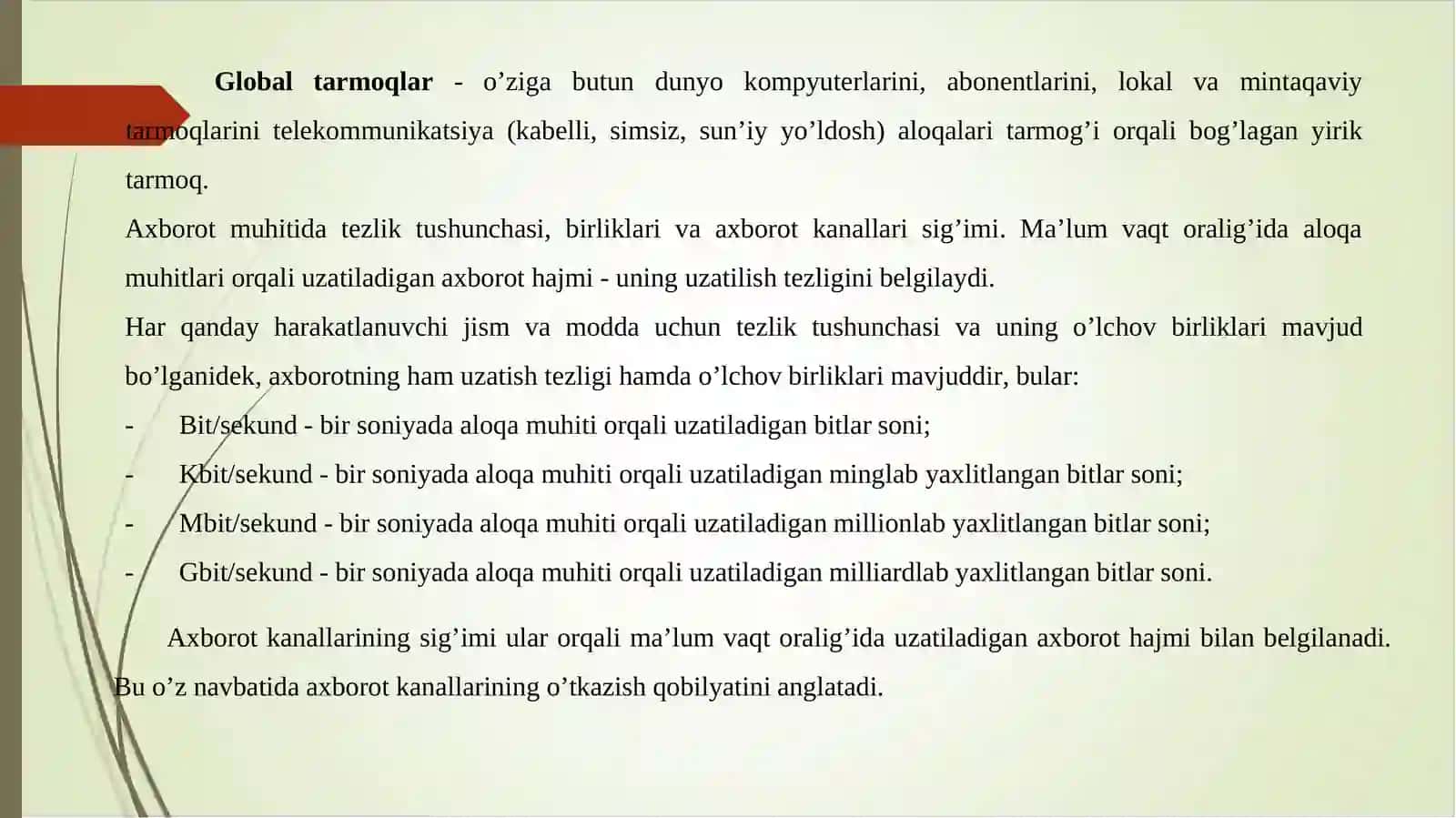 KOMPYUTERTARMOQLARIVATARMOQTEXNOLOGIYALARI 4