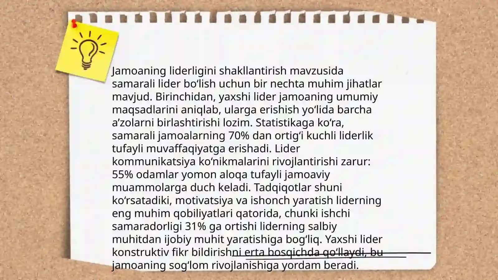 Oʻquvchilar jamoasi bilan ishlash 4