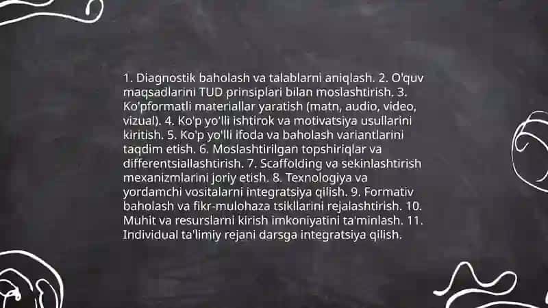 Ta'limning universal dzayni va individual ta'limiy reja 4