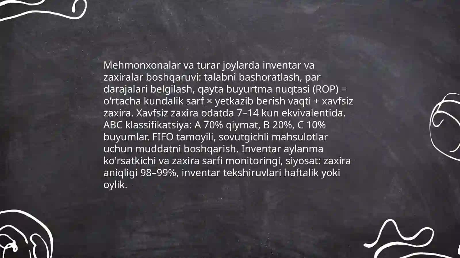 Turizmda logistik operatsiyalar va funksiyalar 4