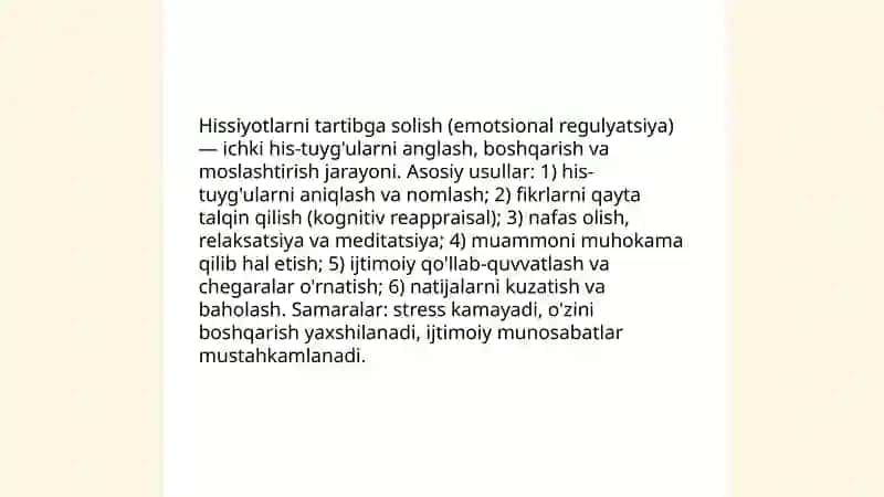 Hissiyot va iroda 4