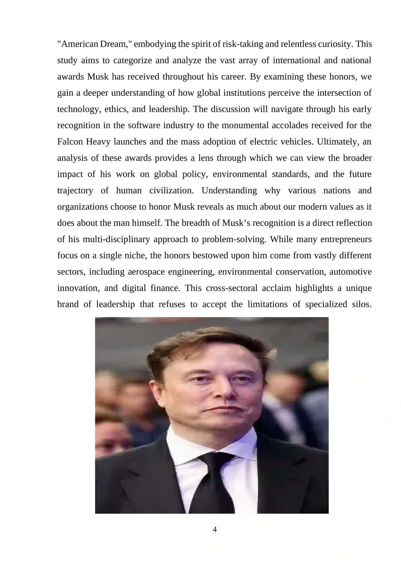INTERNATIONAL AND NATINAL AWARDS ELON MUSK 4