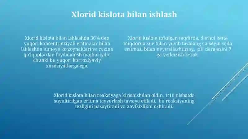 Xlorid kislota 4