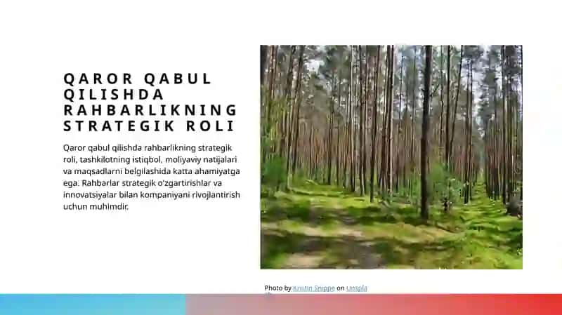 Boshqaruv qarorlarini qabul qilishda rahbar ma'suliyati 4