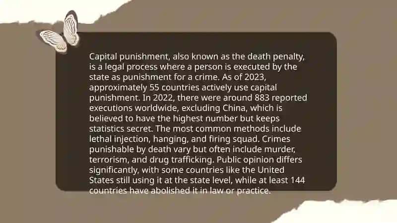 Laws and punishments 4