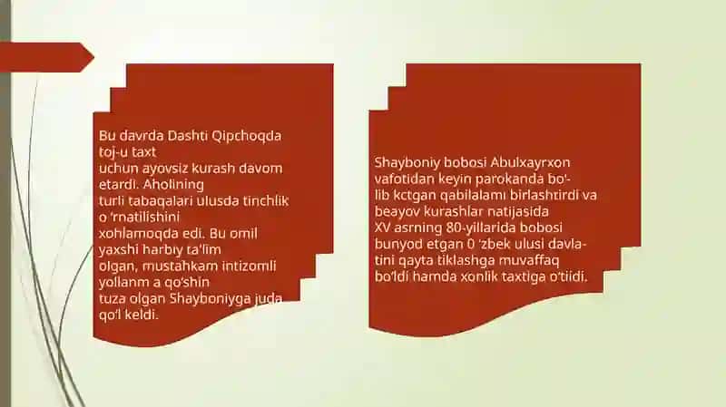 Shayboniylar davlati 4