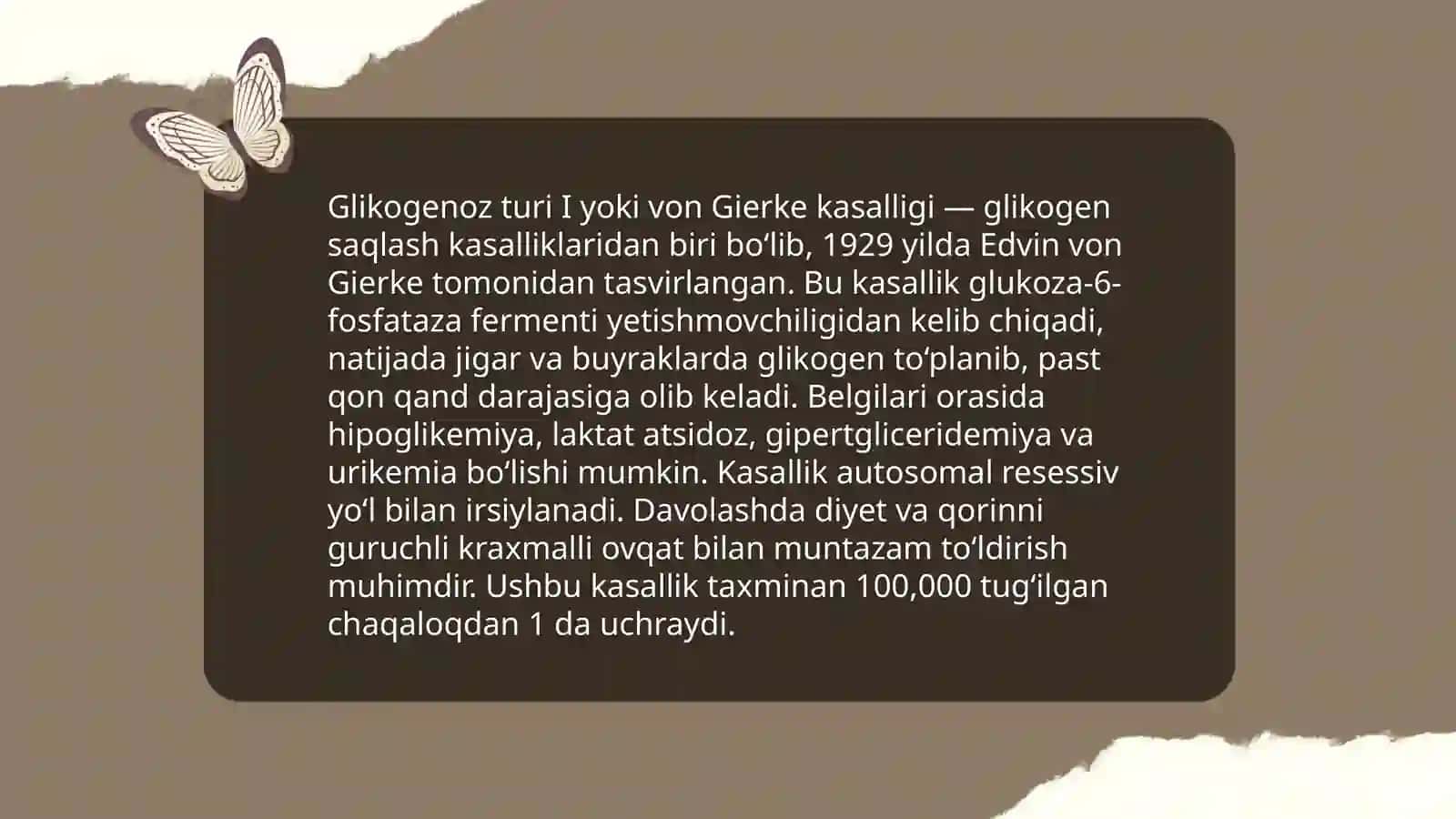 Glikogen kasalliklar 4