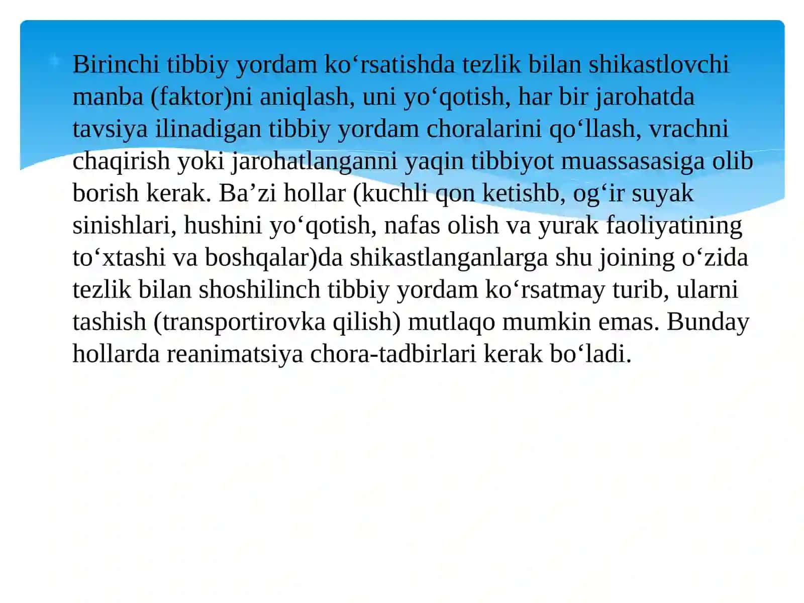 Birlamchi tibbiy yordam 4
