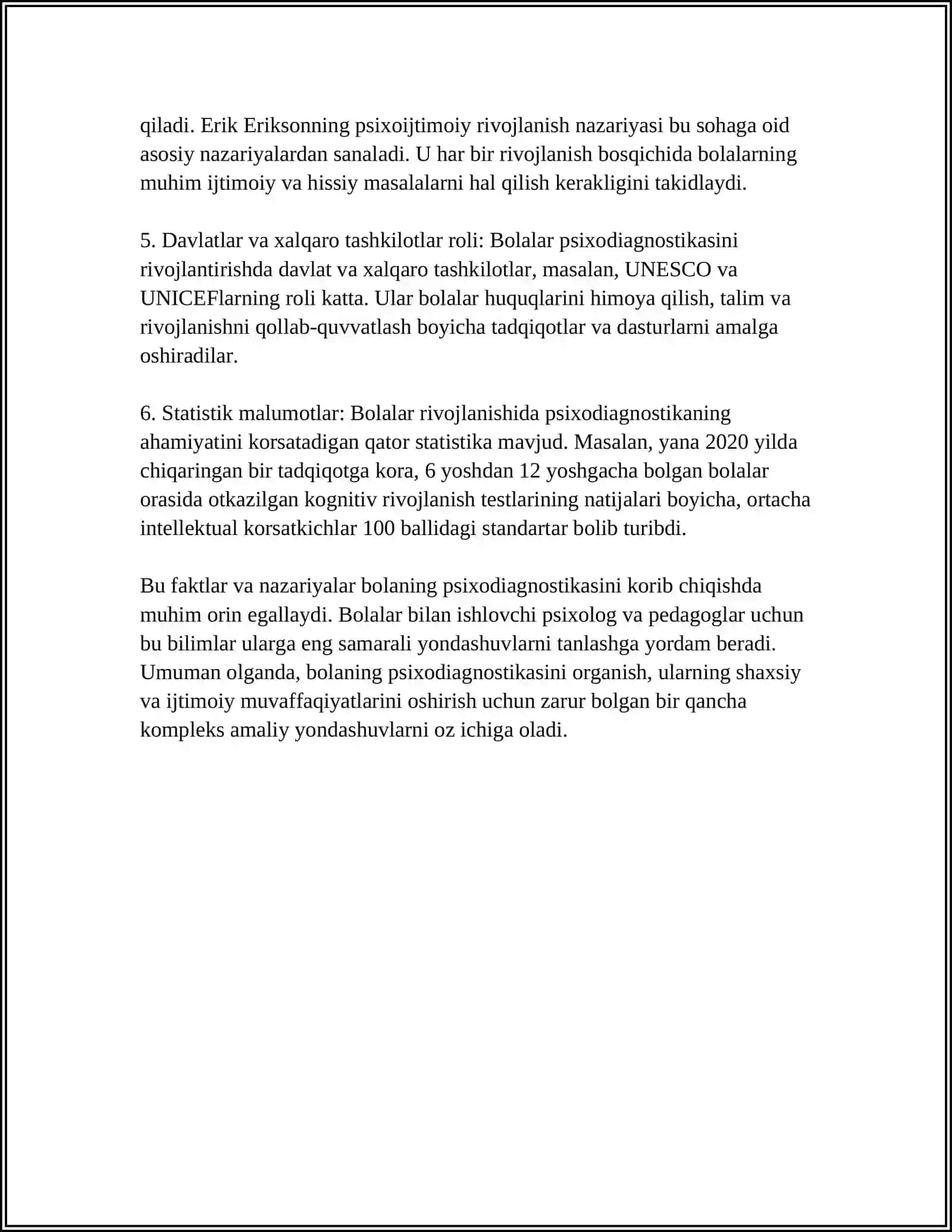 BOLANING BILISH SOHASINING PSIXODIOGNOSTIKASI 4