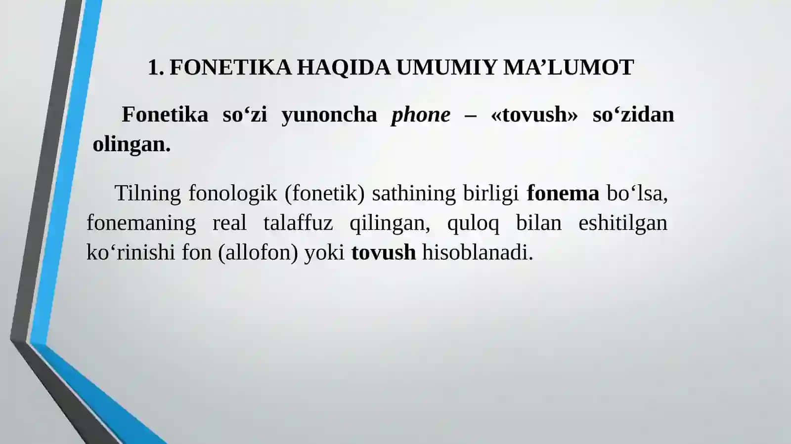 O'zbek tilshunosligi (Uzbek Linguistics) 4