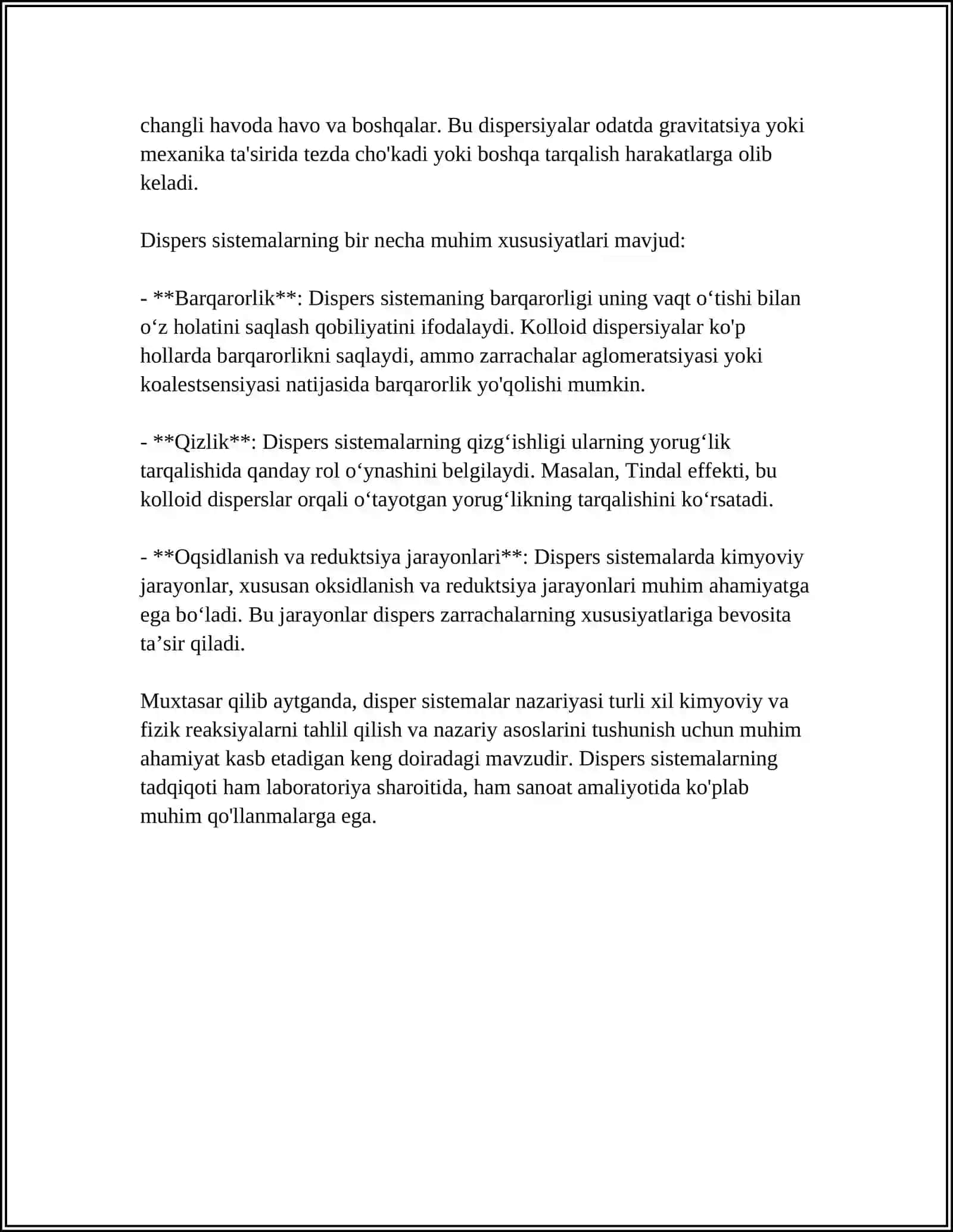 DISPER SISTEMALAR 4