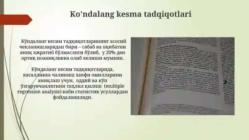 Epidemiologik tadqiqot usullari 4