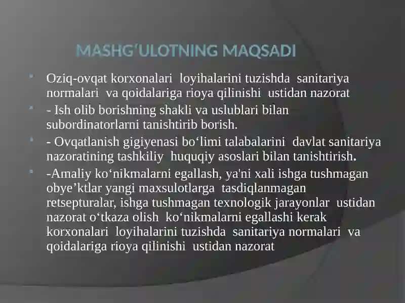 BOLALAR, O‘SMIRLAR VA OVQATLANISHgigiyenasiKAFEDRASI 4