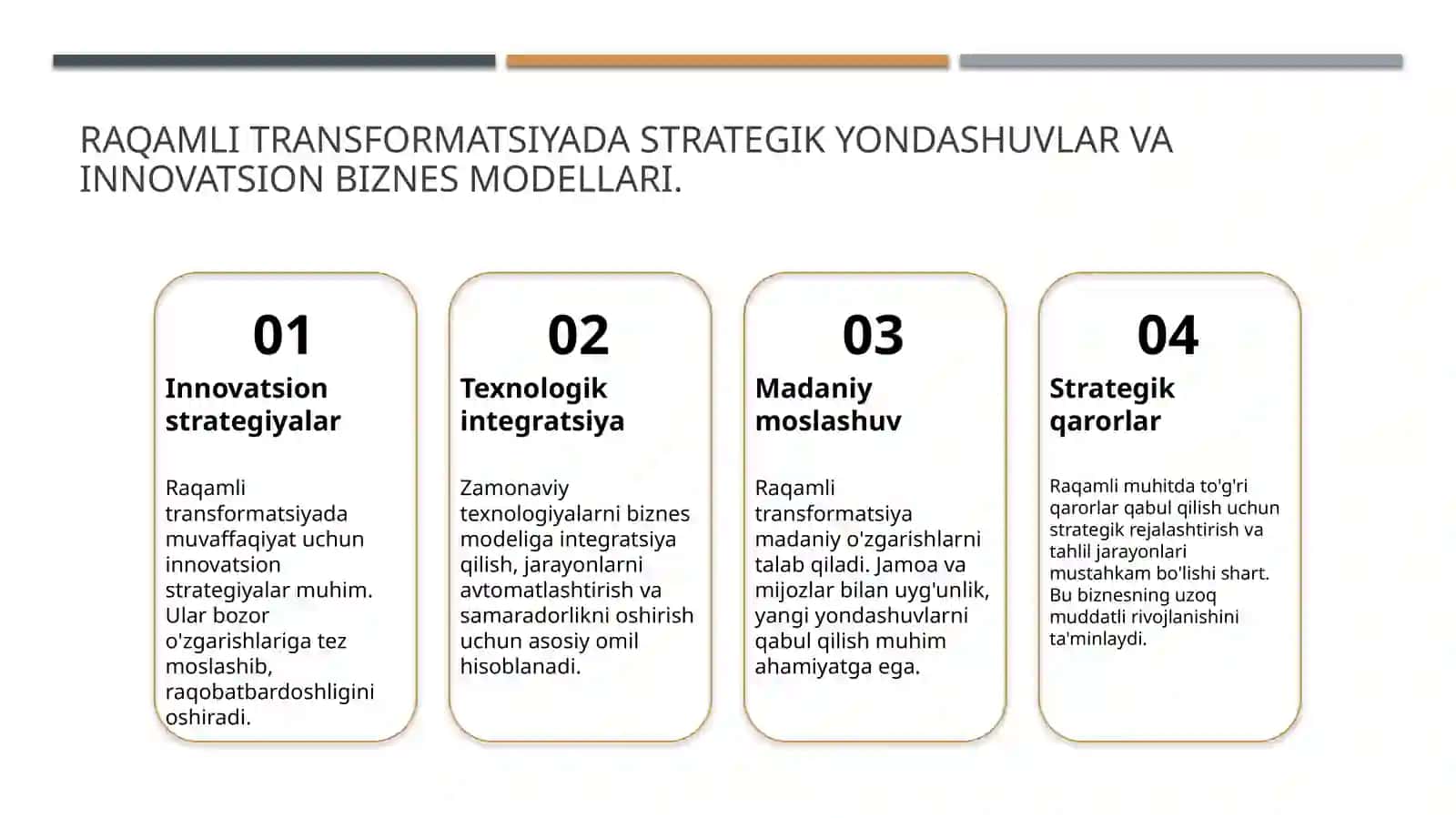 Innovatsion Asoslar 4